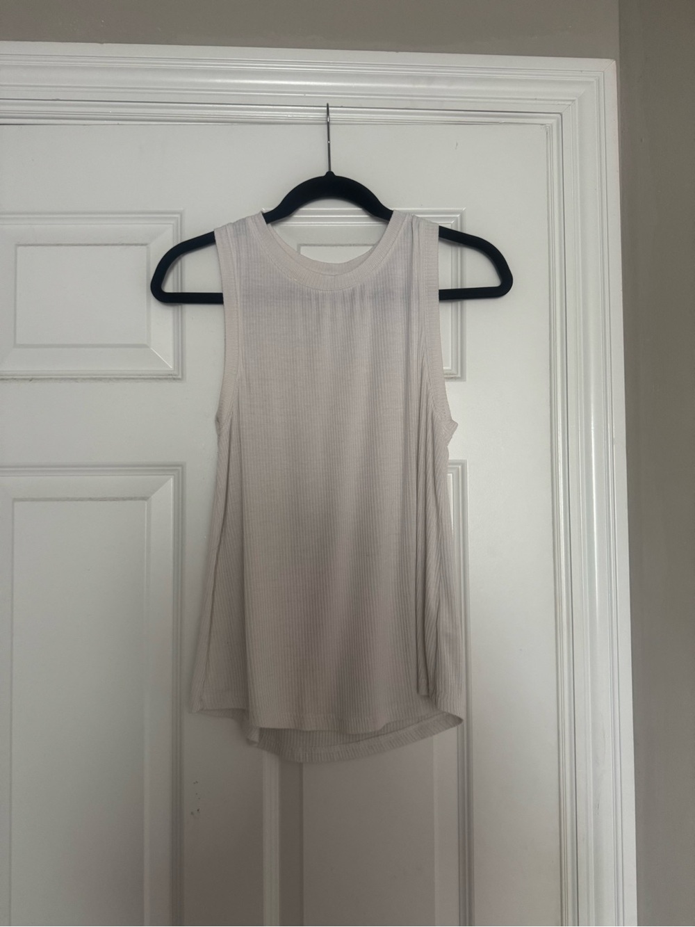 Thread & Supply Ribbed Tank Top in Light Taupe